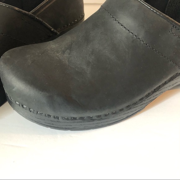 DANSKO PROFESSIONAL Oiled black CLOGS Size 42 NEW - Picture 7 of 16